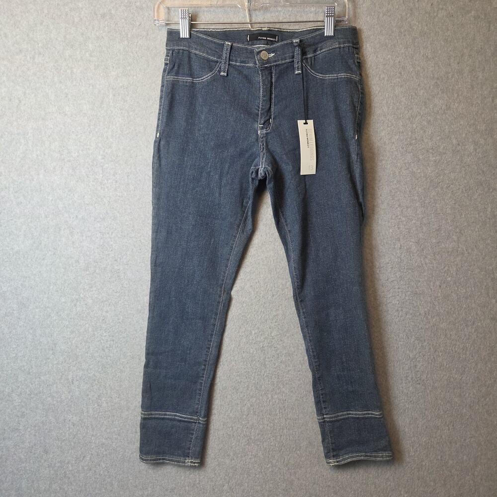NWT Flying Monkey Blue Low Rise Skinny Legging Jeans Girl's 13 Stretch USA
